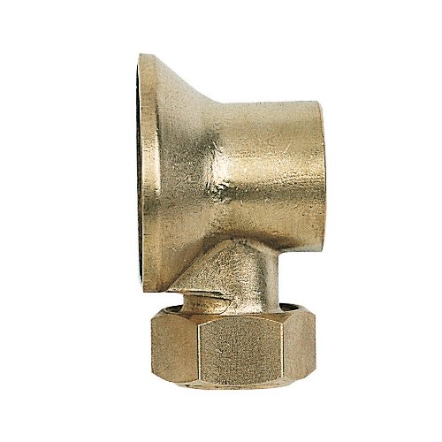 Aufsatzschraubhilfe mit Muttern, Messing, gebürstet, 20/27 – Ø 16 mm Aufsatzschraubhilfe mit Muttern, Messing, gebürstet, 20/27 – Ø 16 mm von DIPRA