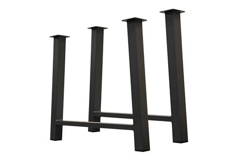 Ploß 2er Set Tischbeine, anthrazit, Aluminium, 84x10x71 cm, Exklusive Tischplatte von Ploß