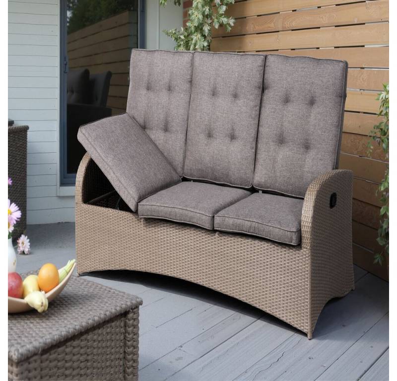 Ploß Gartenlounge-Bank Rabida Comfort von Ploß
