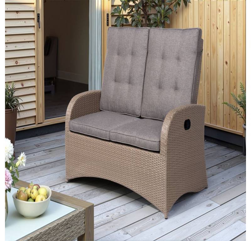 Ploß Gartenlounge-Bank Rabida Comfort von Ploß
