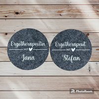 Untersetzer | Ergotherapeutin Mit Herz Ergotherapeut Name Personalisiert Und Individuell Untersetzer | Ergotherapeutin Mit Herz Ergotherapeut Name Personalisiert Und Individuell von PlottdesignByNancy