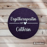 Untersetzer | Ergotherapeutin Mit Herz Ergotherapeut Name Personalisiert Und Individuell Untersetzer | Ergotherapeutin Mit Herz Ergotherapeut Name Personalisiert Und Individuell von PlottdesignByNancy