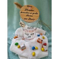 Personalisiertes Geschenk Kindergarten, Vorratsglas Erzieher Tagesmutter "Kleine Menschen Brauchen So Große Herzen..." Dankeschön Abschied von PlotterLoves