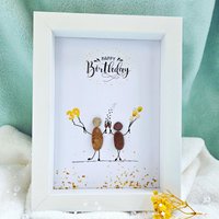 Personalisierbares Steinbild Als Geschenk Zum Geburtstag " Happy Birthday Geburtstagsgeschenk Beste Freundin Glückwünsche Unikat 13x18cm Personalisierbares Steinbild Als Geschenk Zum Geburtstag " Happy Birthday Geburtstagsgeschenk Beste Freundin Glückwünsche Unikat 13x18cm von PlotterLoves