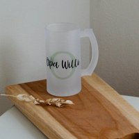 Bierkrug | Personalisierter Krug Wunschname von PlotterLust