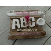 Einschulung/ Geschenk Zum Schulstart/ Abc/Schulkind/ Set Wunscherfüller/stabkerze/Raysin/Schulkind/ Schulkind 2025/Kleinigkeit von PlotterMeTime