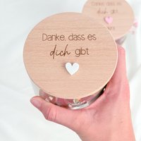 Danke Geschenk Freundin Geburtstag, Geburtstagsgeschenk Wunscherfüller, Kleine Geschenke Lieblingsmensch, Geldgeschenk Vorratsglas Kollegin Danke Geschenk Freundin Geburtstag, Geburtstagsgeschenk Wunscherfüller, Kleine Geschenke Lieblingsmensch, Geldgeschenk Vorratsglas Kollegin von PlotterOtter