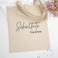 Geschenk Lehrerin Tasche, Abschiedsgeschenk Mit Herz, Beutel Klassenlehrerin, Grundschule Abschied Lehrer, Jutebeutel Schultüte Geschenk Lehrerin Tasche, Abschiedsgeschenk Mit Herz, Beutel Klassenlehrerin, Grundschule Abschied Lehrer, Jutebeutel Schultüte von PlotterOtter