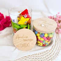 Vorratsglas Kinder Naschglas Personalisiert, Süssigkeitenglas Geburtstag Geschenk Junge, Geburtstagsgeschenk Kind, Mädchen von PlotterOtter