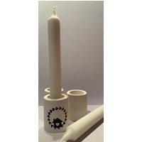 Kerzenhalter Häuschen Kerzenhalter Häuschen von PlotterundBastelEck