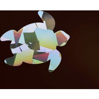 Suncatcher Sticker Schildkröte Prisma Fenster Regenbogen Effekt Geschenk Für Kinder Deko Meer von Plottkowski