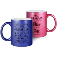 Keramiktasse Perlmutteffekt Sublimation Becher Fototasse Rohling Keramiktasse Perlmutteffekt Sublimation Becher Fototasse Rohling von Plottprint