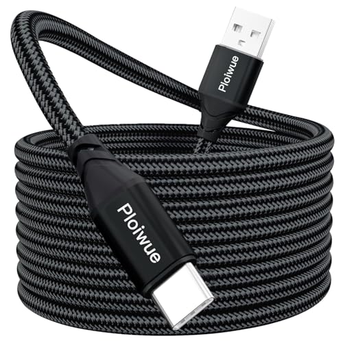 Extra Langes 10M USB C Ladekabel 3.1A Schnellladekabel USB anf Typ C Kabel geflochten für Samsung Galaxy S10/S9/S8 Plus Note 10 9 8 LG V30 V20 G6 G5 Moto LG HUWEI Mi9/8 PS5 Controller etc Extra Langes 10M USB C Ladekabel 3.1A Schnellladekabel USB anf Typ C Kabel geflochten für Samsung Galaxy S10/S9/S8 Plus Note 10 9 8 LG V30 V20 G6 G5 Moto LG HUWEI Mi9/8 PS5 Controller etc von Plowaroe