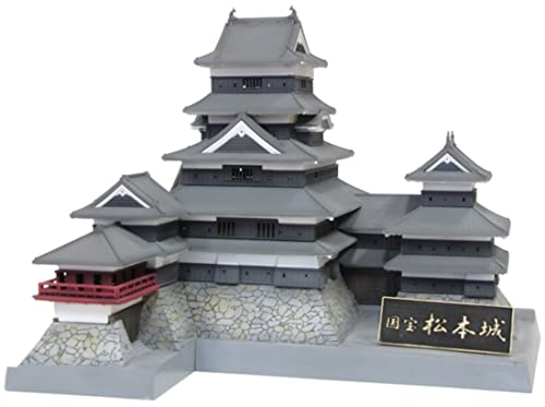 Original Illustration Figur Plastic Kit National Treasure Matsumoto Castle (Third-Run) 18 cm von Plum