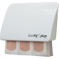 Pflasterspender QuickFix® UNO B130xH85xT35ca.mm hochglanz weiß PLUM von Plum
