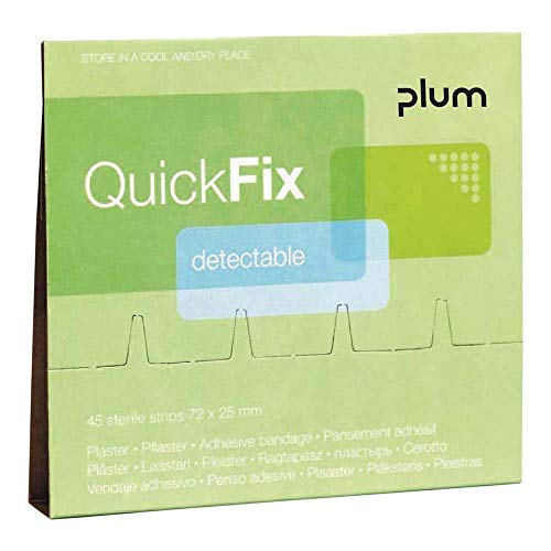 Plum 5513-2 Refill QuickFix detectable 45 Stück ,, Klein von Plum