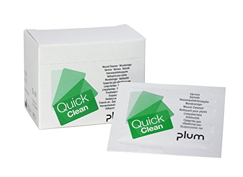 Plum 5551 Refillbox QuickClean Wundreinigungstüchern (11-er Pack) von Plum