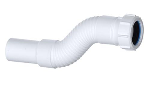 PlumbEZ Kompakter, flexibler Abflussverbinder 1,1/4 Zoll – 32 mm Kompression x einfacher Wasserhahn-Abfluss und Duschrohr – mit Anti-Rutsch-Ring PlumbEZ Kompakter, flexibler Abflussverbinder 1,1/4 Zoll – 32 mm Kompression x einfacher Wasserhahn-Abfluss und Duschrohr – mit Anti-Rutsch-Ring von PlumbEZ