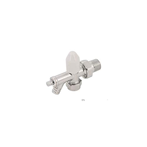 Chrome-Plated Angled Radiator Valve with Drain Off Chrome-Plated Angled Radiator Valve with Drain Off von Plumbob