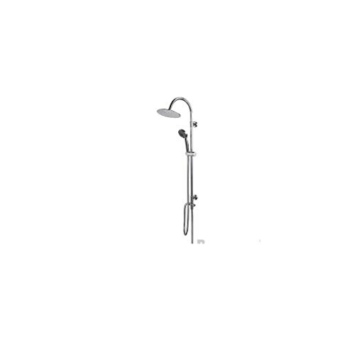 Plumbob 353837 Chrome Dual Outlet Shower with Fixed Head & Adjustable Handset Duschkopf von Plumbob