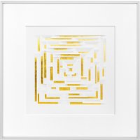 Modernist Labyrinth Wandkunst, Papierskulptur Perfekt Für Zuhause Und Im Büro von PlumetteStudio