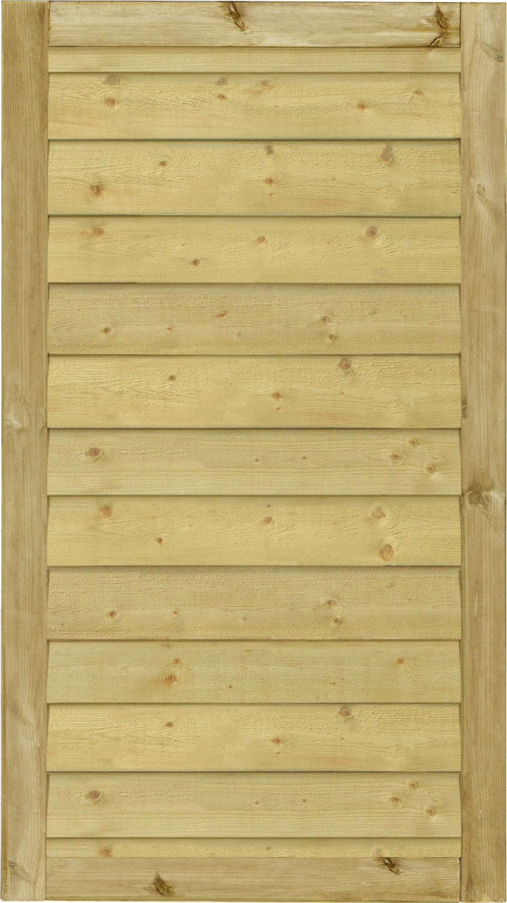 Plus Einzeltor Klink 100 x 163 cm Planken 2,7/0,7 x 14 x 177 cm von Plus