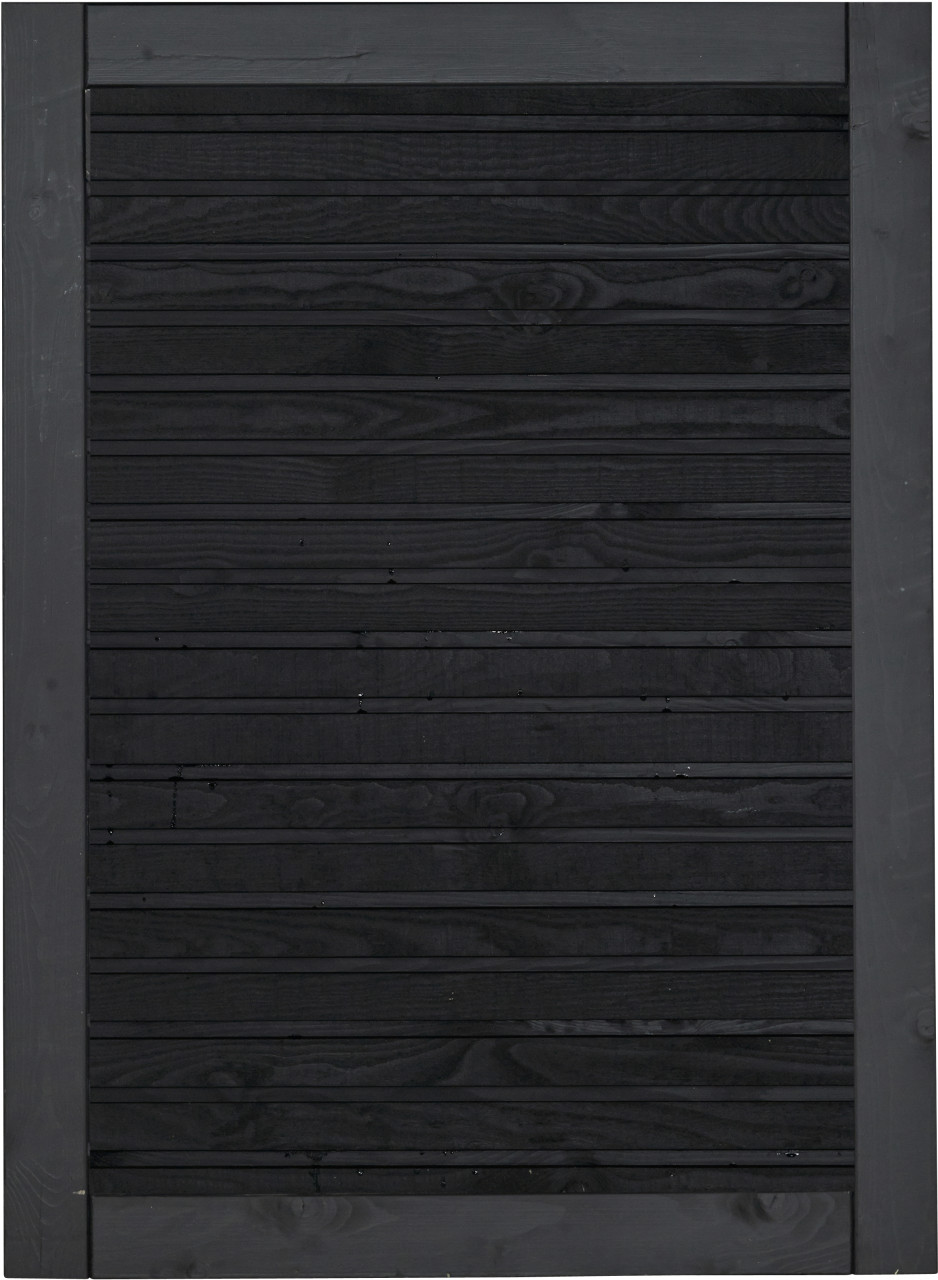 Plus Einzeltor Plank 100 x 125 cm schwarz von Plus