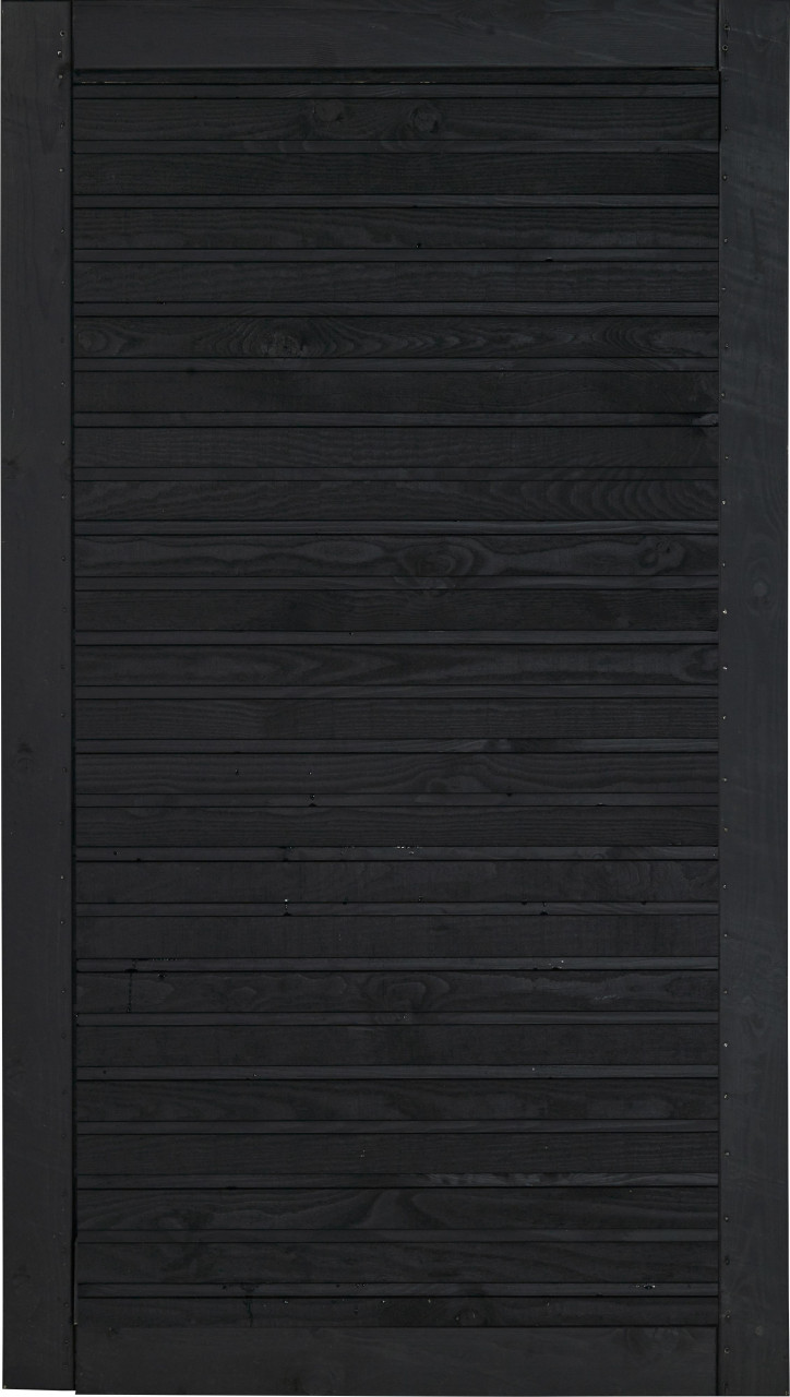 Plus Einzeltor Plank 100 x 163 cm schwarz von Plus