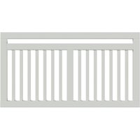 PLUS Gartenzaun "Linea" Höhe: 80 cm, Gesamtlänge: 4,78 bis 23,62 m, zum Einbetonieren PLUS Gartenzaun "Linea" Höhe: 80 cm, Gesamtlänge: 4,78 bis 23,62 m, zum Einbetonieren von Plus