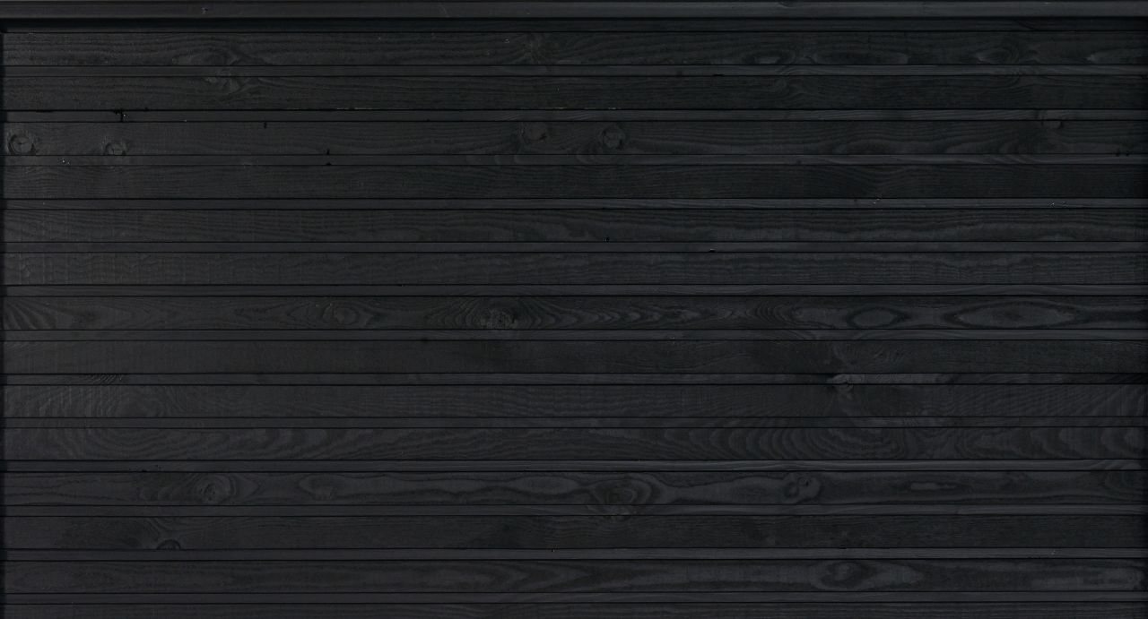 PLUS Plank Profilzaun Schwarz inkl. Topabschlussbrett 174 x 91 cm von Plus