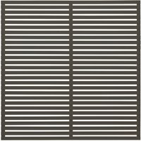 PLUS Sichtschutzelement "Tokyo", Höhe: 180 cm, Gesamtlänge: 5,76 bis 13,32 m, zum Einbetonieren von Plus