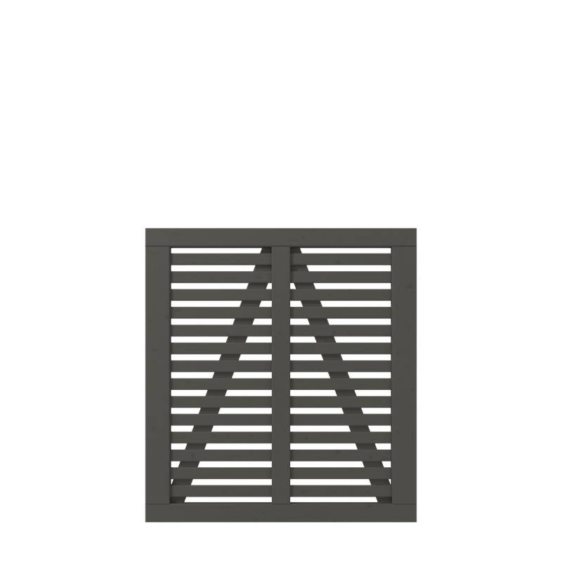 Plus Einzeltor Harmoni inkl. Beschläge 100 x 107 cm umbragrau fungizidbehandelt Plus Einzeltor Harmoni inkl. Beschläge 100 x 107 cm umbragrau fungizidbehandelt von Plus