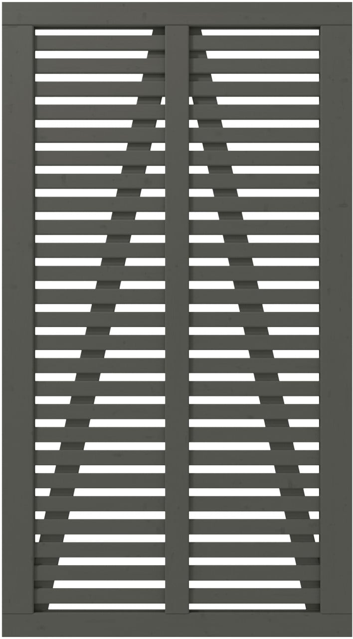 Plus Einzeltor Harmoni inkl. Beschläge 100 x 180 cm umbragrau fungizidbehandelt Plus Einzeltor Harmoni inkl. Beschläge 100 x 180 cm umbragrau fungizidbehandelt von Plus