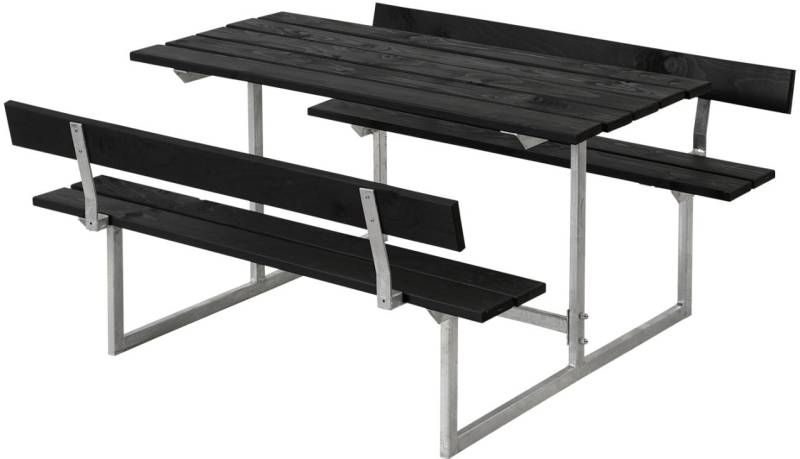 Plus Kindermöbel Basic 110 x 110 x 55 cm, 2 Rückenlehnen,Kunststoff schwarz Plus Kindermöbel Basic 110 x 110 x 55 cm, 2 Rückenlehnen,Kunststoff schwarz von Plus