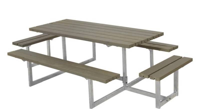 Plus Kombimöbel Basic 260 x 160 x 73 cm graubraun von Plus