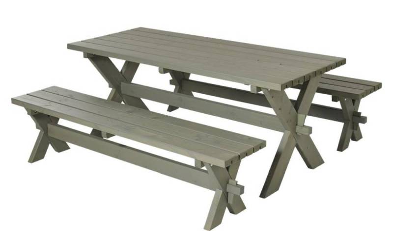 Plus Sitzgarnitur Nostalgie graubraun Plus Sitzgarnitur Nostalgie graubraun von Plus