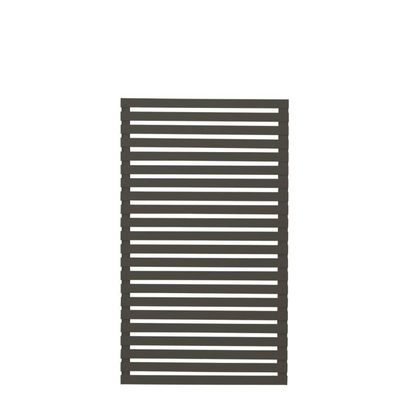 Plus Zaun Harmoni 83 x 140 cm umbragrau fungizidbehandelt von Plus