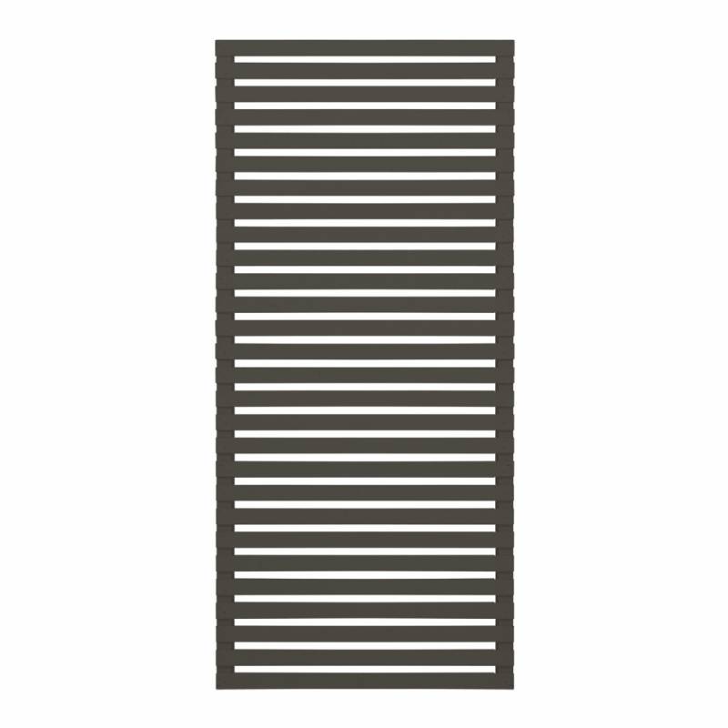 Plus Zaun Harmoni 83 x 180 cm umbragrau fungizidbehandelt von Plus