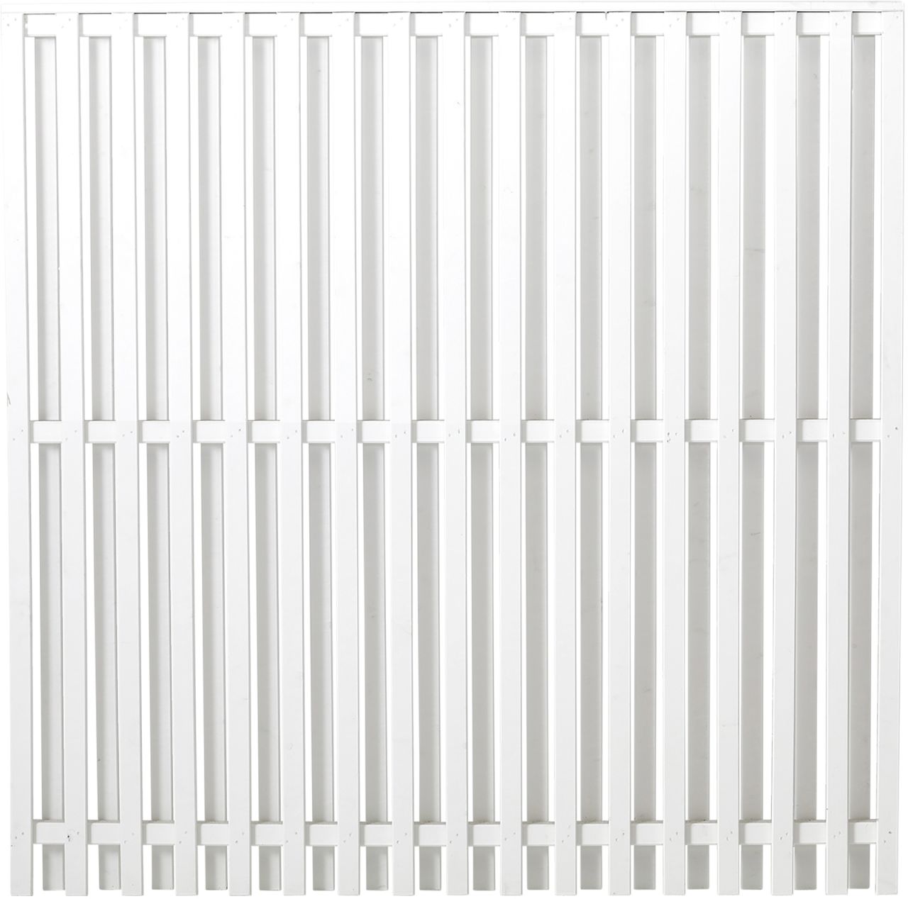 Plus Zaun Nagano 180 x 180 cm RAL 9010 Weiß Plus Zaun Nagano 180 x 180 cm RAL 9010 Weiß von Plus