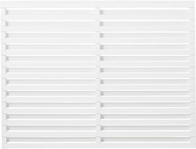 Plus Zaun Osaka 180 x 136 cm RAL 9010 Weiß von Plus