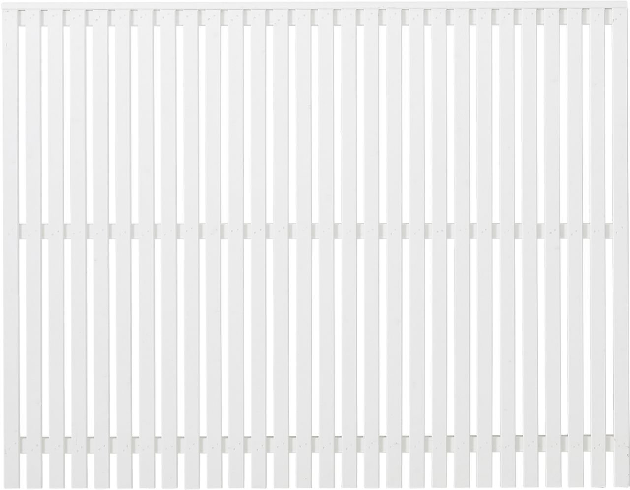 Plus Zaun Sendai 180x140 cm RAL 9010 Weiß Plus Zaun Sendai 180x140 cm RAL 9010 Weiß von Plus