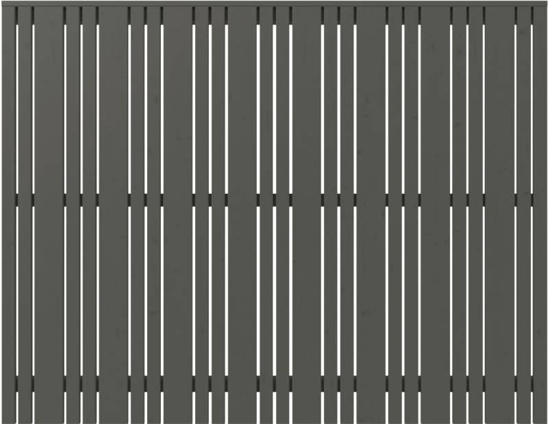 Plus Zaun Tangent 180 x 140 cm umbragrau fungizidbehandelt von Plus