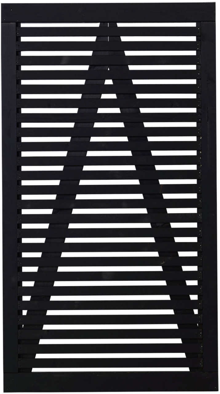 Tokyo Einzeltor - schwarz - 100 x 180cm - schwarz von Plus