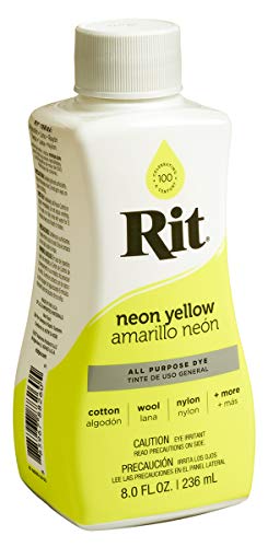 Nakoma Rit Dye Liquid 8oz-Neon Yellow von Plush Addict
