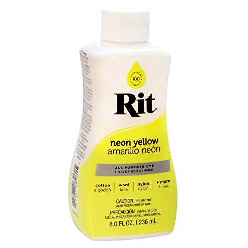 Nakoma Rit Dye Liquid 8oz-Neon Yellow Nakoma Rit Dye Liquid 8oz-Neon Yellow von Plush Addict