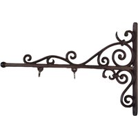 17-Zoll-Schild Hängende Halterung-Gusseisen Spirale Design Für Den Innen- Und Außenbereich - Bis Zu 14 Zoll Breite Schild Nur Halterung 17-Zoll-Schild Hängende Halterung-Gusseisen Spirale Design Für Den Innen- Und Außenbereich - Bis Zu 14 Zoll Breite Schild Nur Halterung von PlushTennessee