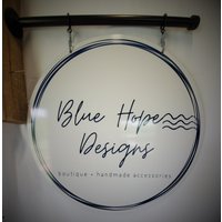 Custom 2-Seitiges, Rundes Metallschild - Ohne Halterung von PlushTennessee