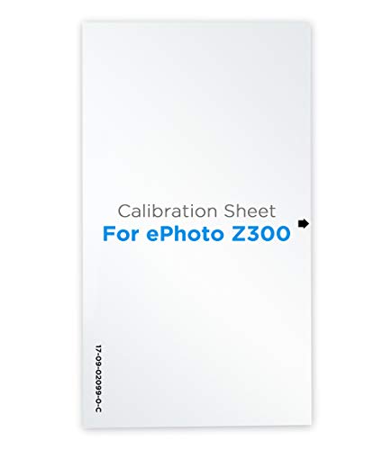 Plustek Kalibrierungskontrollblatt – nur für ePhoto Z300 Scanner von Plustek