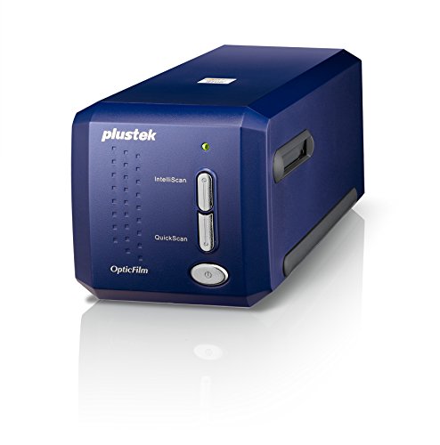 Plustek OpticFilm 8100 35mm Dia/Negativ Filmscanner (7200 dpi, USB) inkl. SilverFast SE Plus 8 Software von Plustek