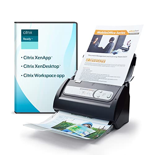 Plustek SmartOffice PS286 Plus Duplex Dokumentenscanner Schwarz, Silber von Plustek